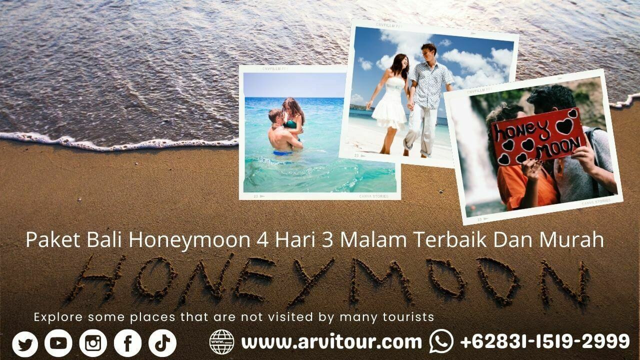 Paket Bali Honeymoon 4 Hari 3 Malam Terbaik Dan Murah