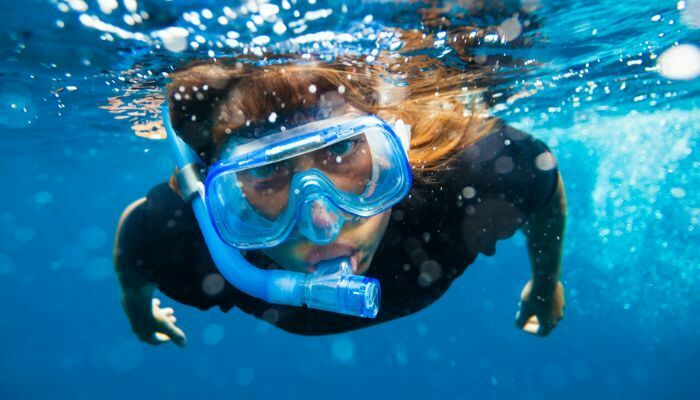 Snorkeling Di Manta Bay